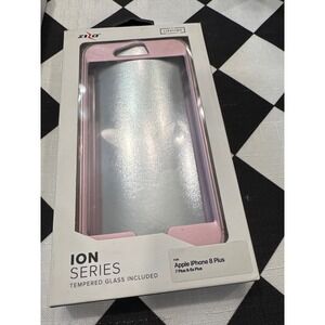 Zizo ION Series iPhone 8 Plus 7 Plus 6s Plus Case Rose Gold with Tempered Glass